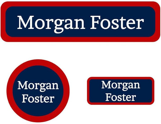 Name Bubbles - Basic Daycare Name Stickers by NameBubbles