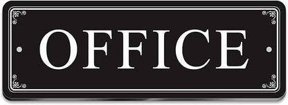 ASAVI “OFFICE” Acrylic Door Sign – Waterproof & Fade-Resistant Office Label by Unknown