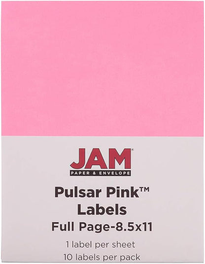 JAM PAPER Full Sheet Shipping Labels - Image 5