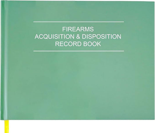 Firearms Acquisition and Disposition Record Book – Firearm Log Book, A&D Gun by TuunFuplan