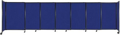 Versare Straightwall Sliding Portable Wall Partition | Freestanding Office by VERSARE