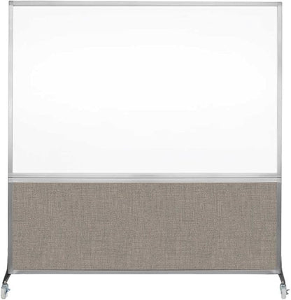 DivideWrite Mobile Whiteboard | Double Sided Dry Erase Board | Portable Office by VERSARE