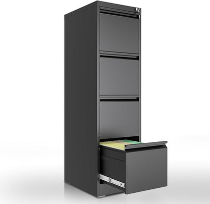 Yukimo 4 Drawer File Cabinet - Image 9