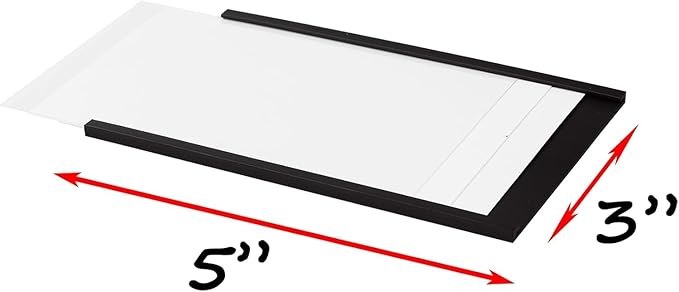 Realth C Channel Magentic Label Holders 70 Pack 3" x 5" - Image 2