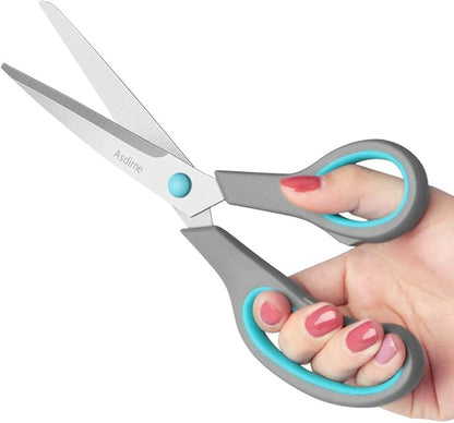Asdirne Scissors Set of 4, Premium Stainless Steel Razor Blades, Ergonomic - Image 4