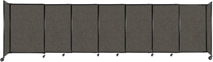 Versare Straightwall Sliding Portable Wall Partition | Freestanding Office by VERSARE