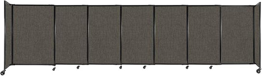 Versare Straightwall Sliding Portable Wall Partition | Freestanding Office by VERSARE