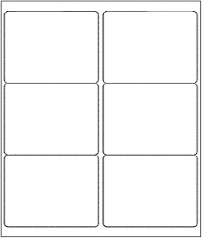 BESTEASY 3 1/3" x 4" Labels Shipping Labels by BESTEASYLABELPRINTER