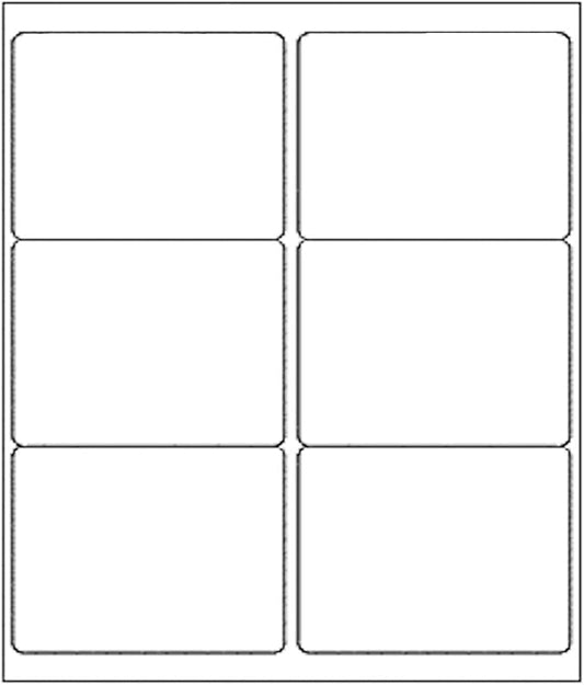 BESTEASY 3 1/3" x 4" Labels Shipping Labels by BESTEASYLABELPRINTER