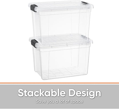 Superio Clear Storage Boxes - Image 3