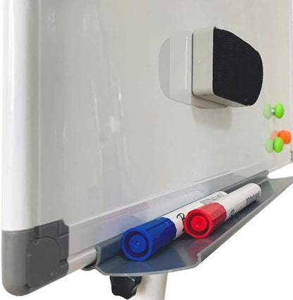 Mobile Easel Whiteboard 40x28 Inches – Adjustable Height Rolling Whiteboard on - Image 5