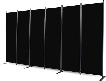 CHOSENM Room Divider, 6 Panel Folding Privacy Screens by CHOSENM