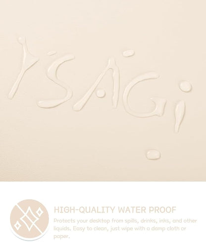 YSAGi Non-Slip Leather Desk Pad, Desk Matt - Image 4