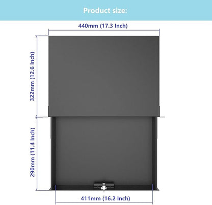 QiaoYoubang 3U Server Cabinet Case 19 Inch Rack Mount Lockable Drawer - Image 8