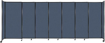 Versare Straightwall Sliding Portable Wall Partition | Freestanding Office by VERSARE
