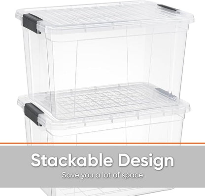 Superio Clear Storage Boxes - Image 5