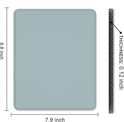 Auhoahsil Blue Mouse Pad, 12 x 10 Inch Square Mousepad, 3mm Thick Rubber Mouse - Image 7