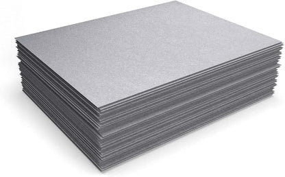 LUXPaper 8.5" x 11" Cardstock | Letter Size | Silver Metallic | 105lb. Cover | - Image 4