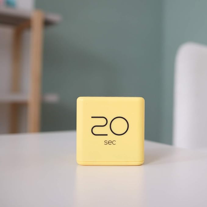 mooas Cube Timer, Timers Cube Flip Block Timers Productivity Gravity Sensor - Image 3