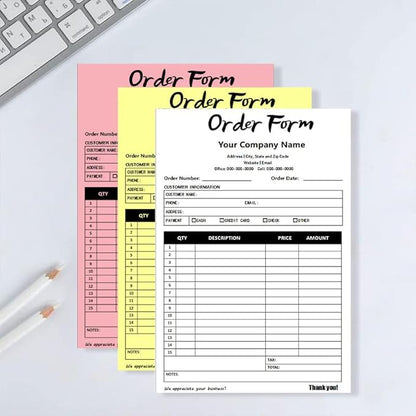Custom Carbonless Sales Invoice Form Books - Image 5