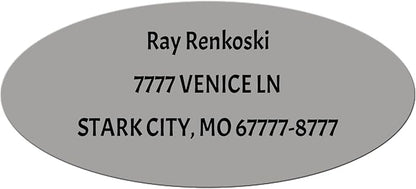 Made in USA Custom Return Address Stickers Labels Customized Mailing Label by HOOKAH+SUN