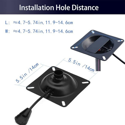 Gjpwyfdc Tilt Control Mechanism Replacement Office Chair ，5.5'' X 5.5'' - Image 2