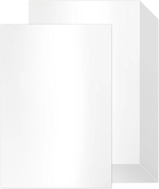 White Shimmer Cardstock Ledger Paper 11x17, Goefun Shimmer Card Stock by Goefun