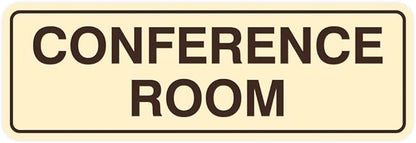 Standard Conference Room Sign by All+Quality
