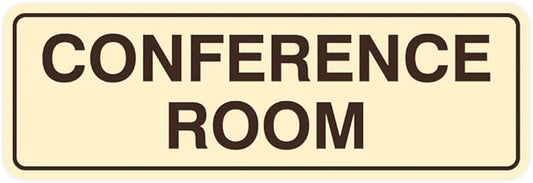 Standard Conference Room Sign by All+Quality
