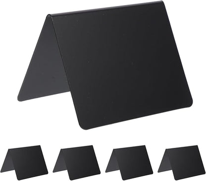 COHEALI 10pcs Mini Acrylic Desktop Message Blackboards Erasable Chalkboard Signs by COHEALI