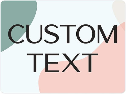 Custom Sign, Custom Street Sign, 11 Font Colors, 13 Font Styles, 4 Hole Options by MySignCenter
