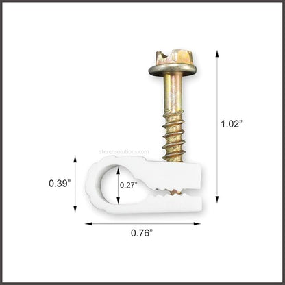 STEREN Coaxial Cable Clips - Image 7