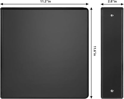 COMIX Sturdy 3 Ring Binder 2 inch - Image 3
