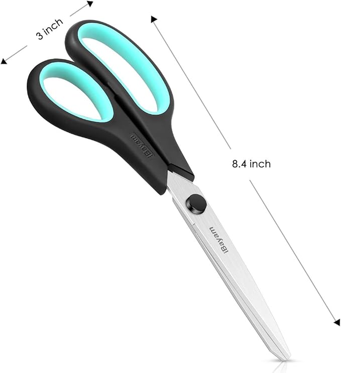 3-Pack 8" Heavy Duty Scissors - Image 5