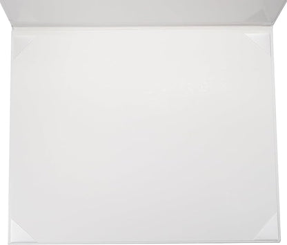 GraduationMall 11"x14" Imprinted Padded Diploma Cover Certificate Holder White - Image 4