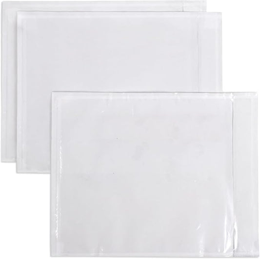 iMailer - 20 PCS 4.5"x5.5" Packing List Pouch- Clear Plastic Envelopes by iMailer
