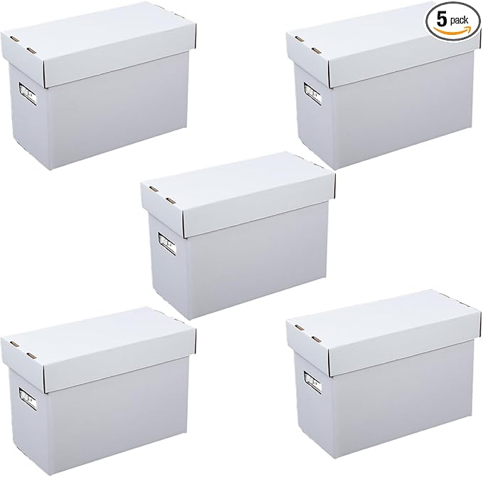 ANDPLAY 5 Pcs Comic Book Storage Boxes by ANDPLAY