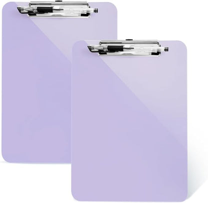 TFDLCG zm 2 PCS Purple Clipboard by TFDLCGzm