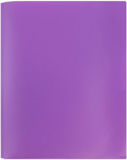 JAM PAPER Plastic Color Pop Folders - Image 4
