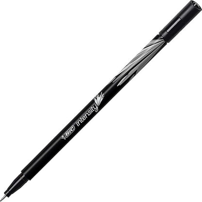 BIC Intensity Fineliner Marker Pen Set, Fine Point Pens, 6-Count Pack, Markers by BIC