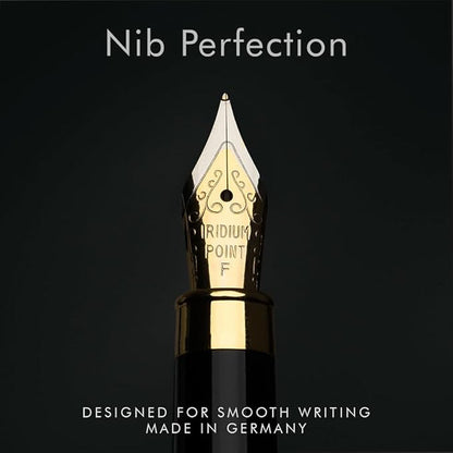 Wordsworth & Black Fountain Pen Set, Luxury Bamboo Wood - Image 4