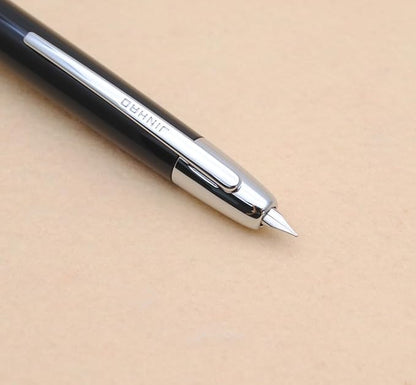 JINHAO 20 Press Fountain Pen, Retractable Capless Resin Pen - Image 2