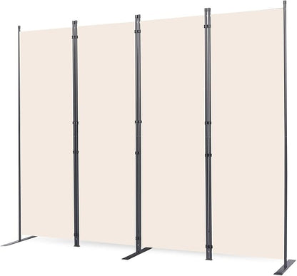 CHOSENM Room Divider, 4 Panel Folding Privacy Screens by CHOSENM
