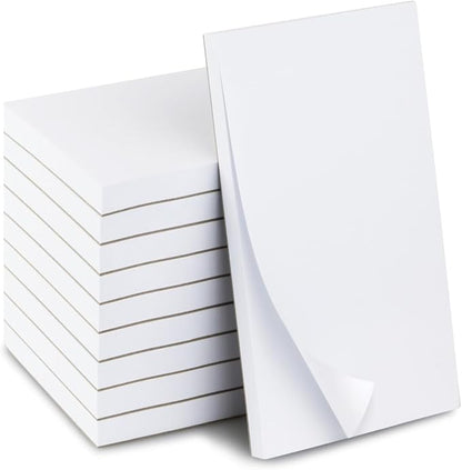 KitchenDine 10 Pack Note Pads 3x5 | 100 Sheets Per Memo Pad | Server Note Pads by Unknown