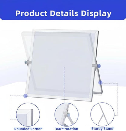 MXG Magnetic White Board Dry Erase, 10x14 Inch Double Sided Small Whiteboard - Image 5