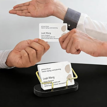 Qirvaten 2 Pieces Business Card Holder - Image 6