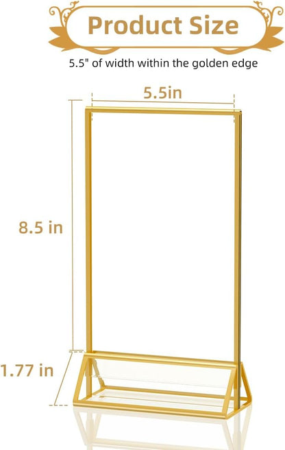8.5 x 5.5 Acrylic Sign Holder - Image 2