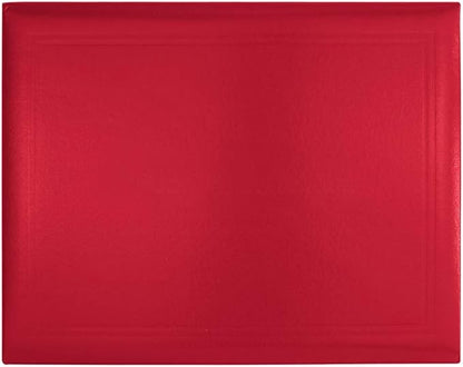 GraduationMall 8.5"x11" Smooth Padded Diploma Cover Certificate Holder Red - Image 2
