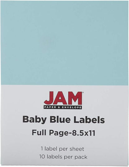 JAM PAPER Full Sheet Shipping Labels - Image 5