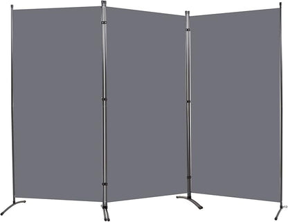 Room Divider 6FT Folding Privacy Screens, 3 Panel Partition Room Dividers - Image 7